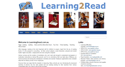 Desktop Screenshot of learning2read.com.au